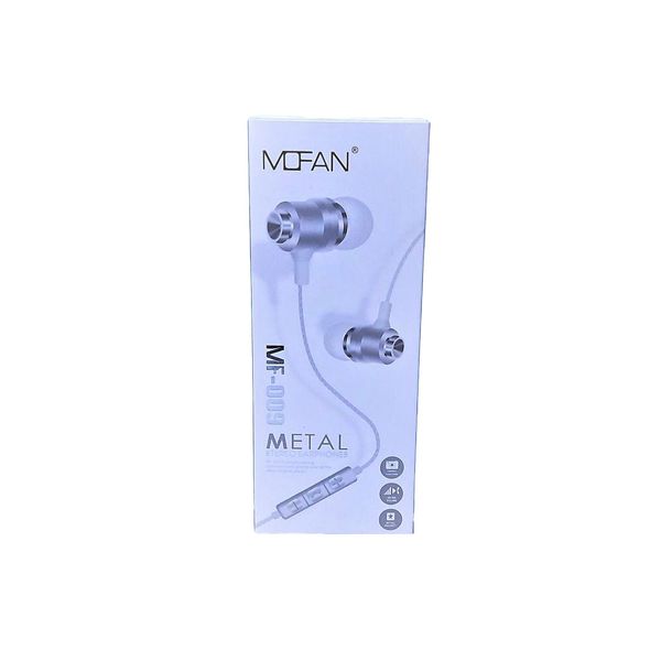 Навушники Mofan Mf-009 Metal провідні з мікрофоном 460489 фото