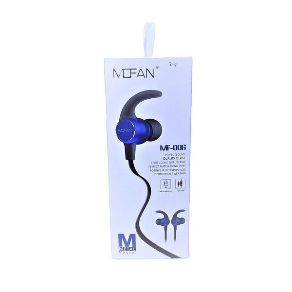Навушники Mofan Mf-006 Metal провідні з мікрофоном 449867 фото