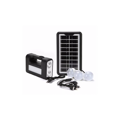 Автономна сонячна система GD-8017 сонячна панель 3 підвісних лампи 862321 фото