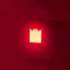 Ручной фонарь BL-1812 (RED) красный micro USB 189537 фото 3