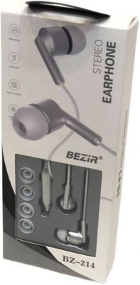Навушники BZ-214 провідні з мікрофоном 966057 фото
